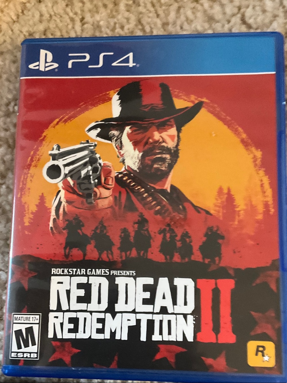 PlayStation 4 Red Dead Redemption II - Black and Red Cover